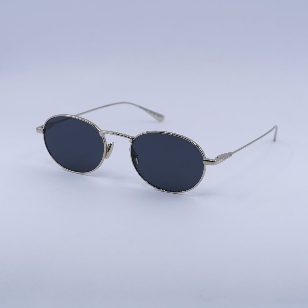 🕶️ New Saint Laurent SL799 003 Sunglasses - Shiny Gold Frame, Dark Grey Lenses